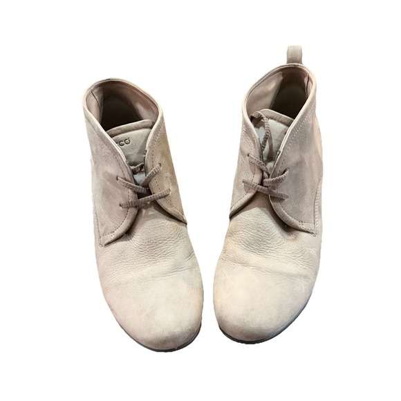 Ecco Amber Sculptured Ankle Casual Boot Womens Size 7.5 38 Gray Black - Picture 3 of 12